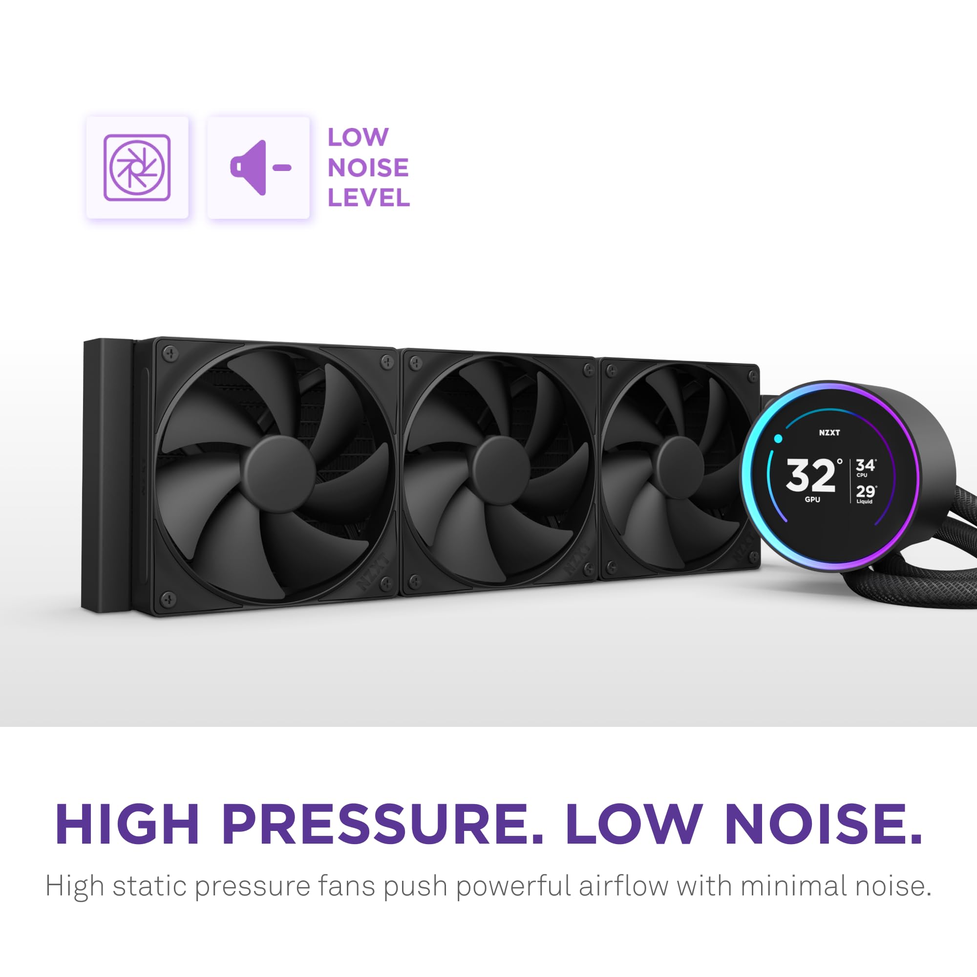 Foto 8 pulgar | Enfriador Líquido Aio Cpu Nzxt Kraken Elite 360 2024 360 360 Mm - Venta Internacional