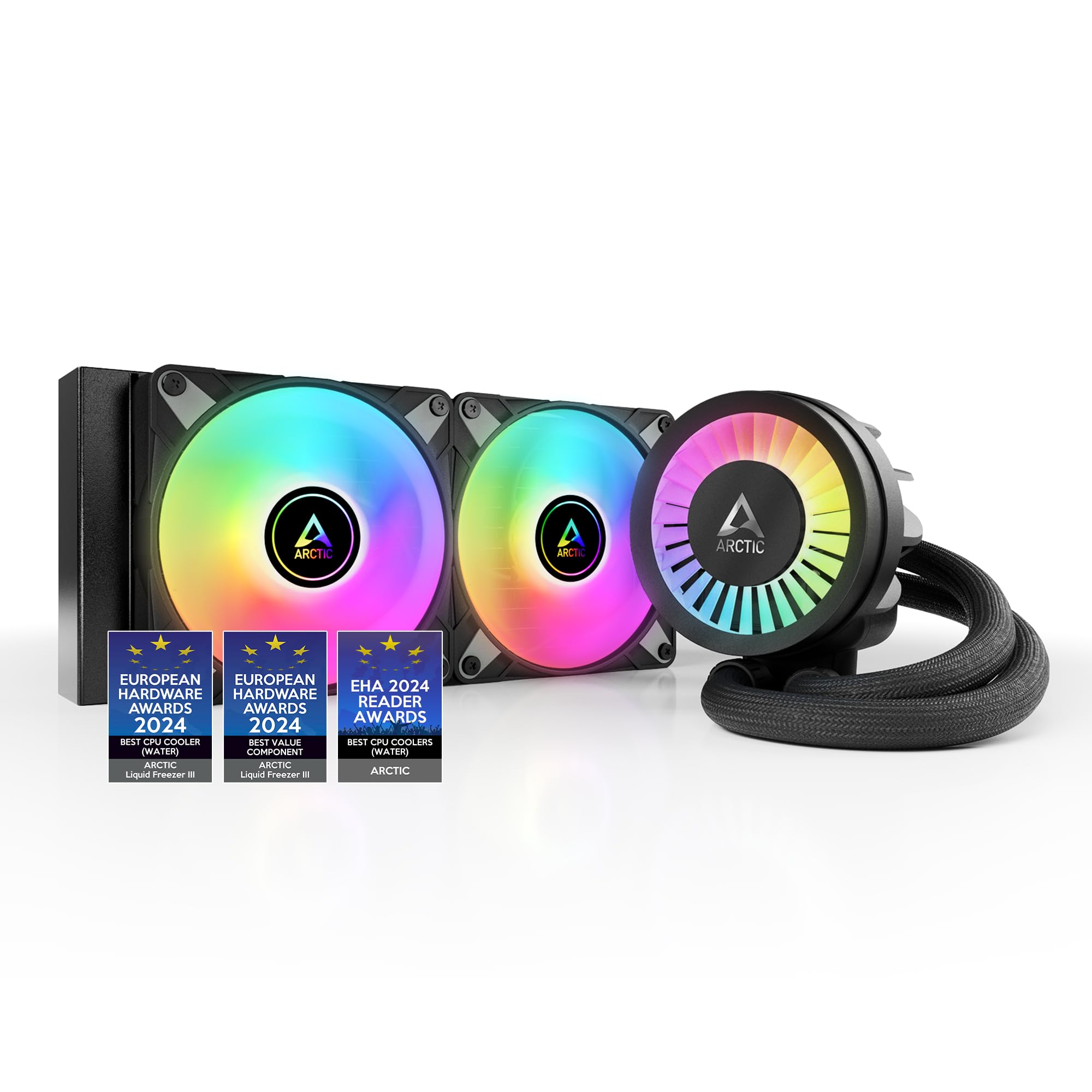 Enfriador de Agua CPU Aio Arctic Liquid Freezer III 240 A-RGB - Venta Internacional