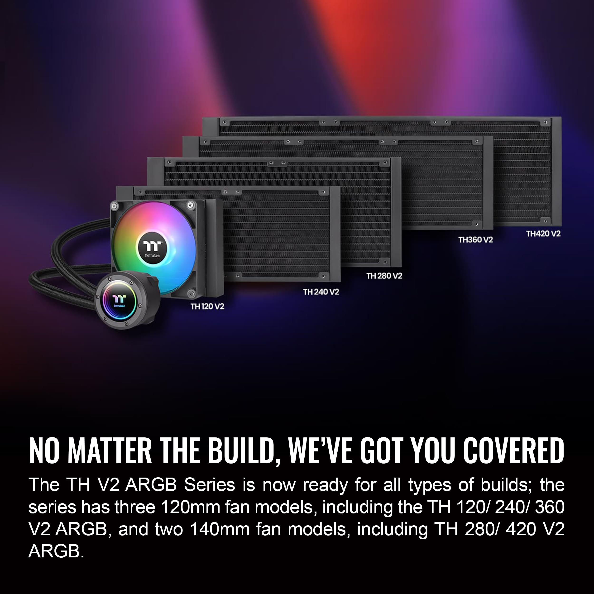 Foto 3 | Enfriador Líquido Para Cpu Thermaltake Th360 Argb Sync V2 Negro - Venta Internacional.