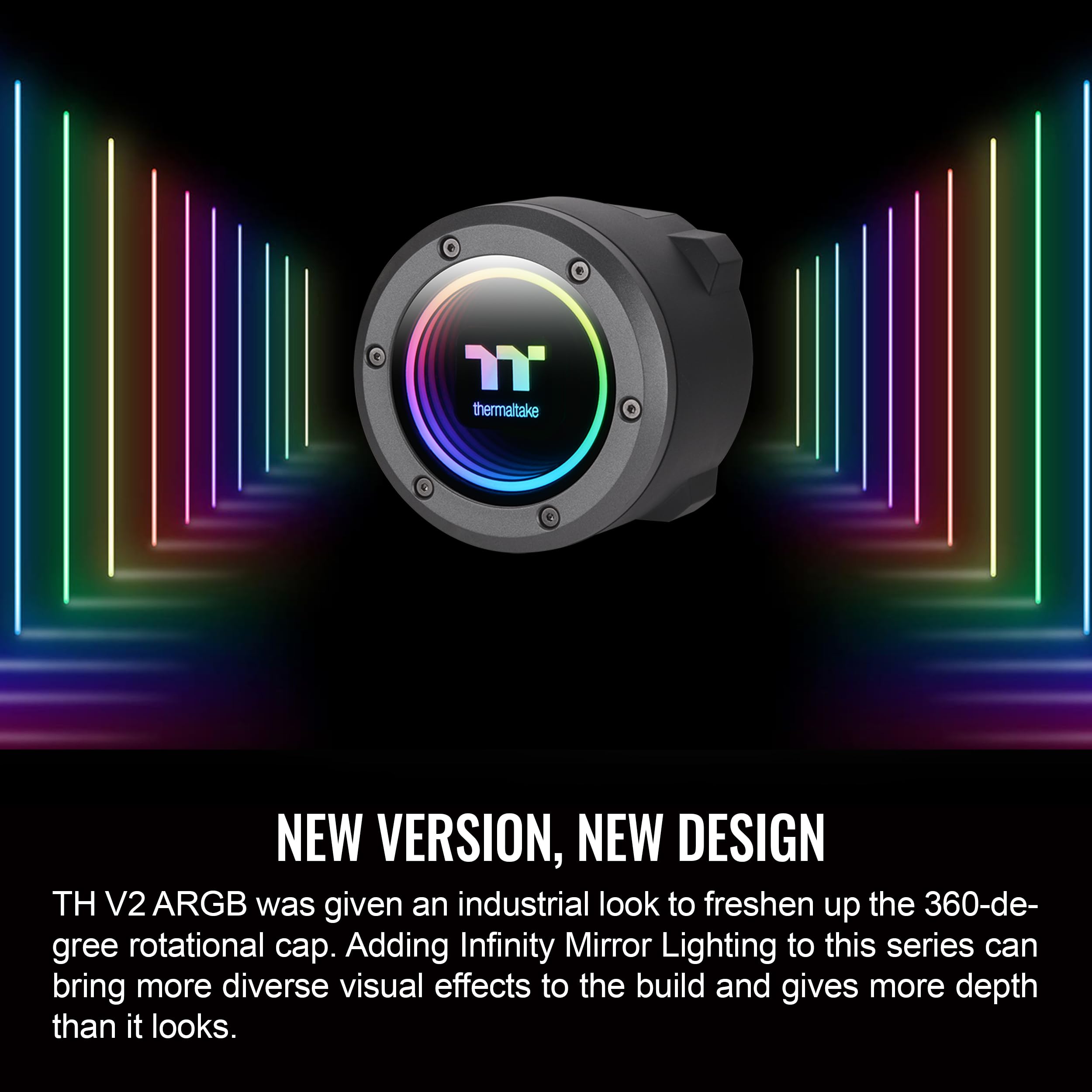 Foto 4 | Enfriador Líquido Para Cpu Thermaltake Th360 Argb Sync V2 Negro - Venta Internacional.