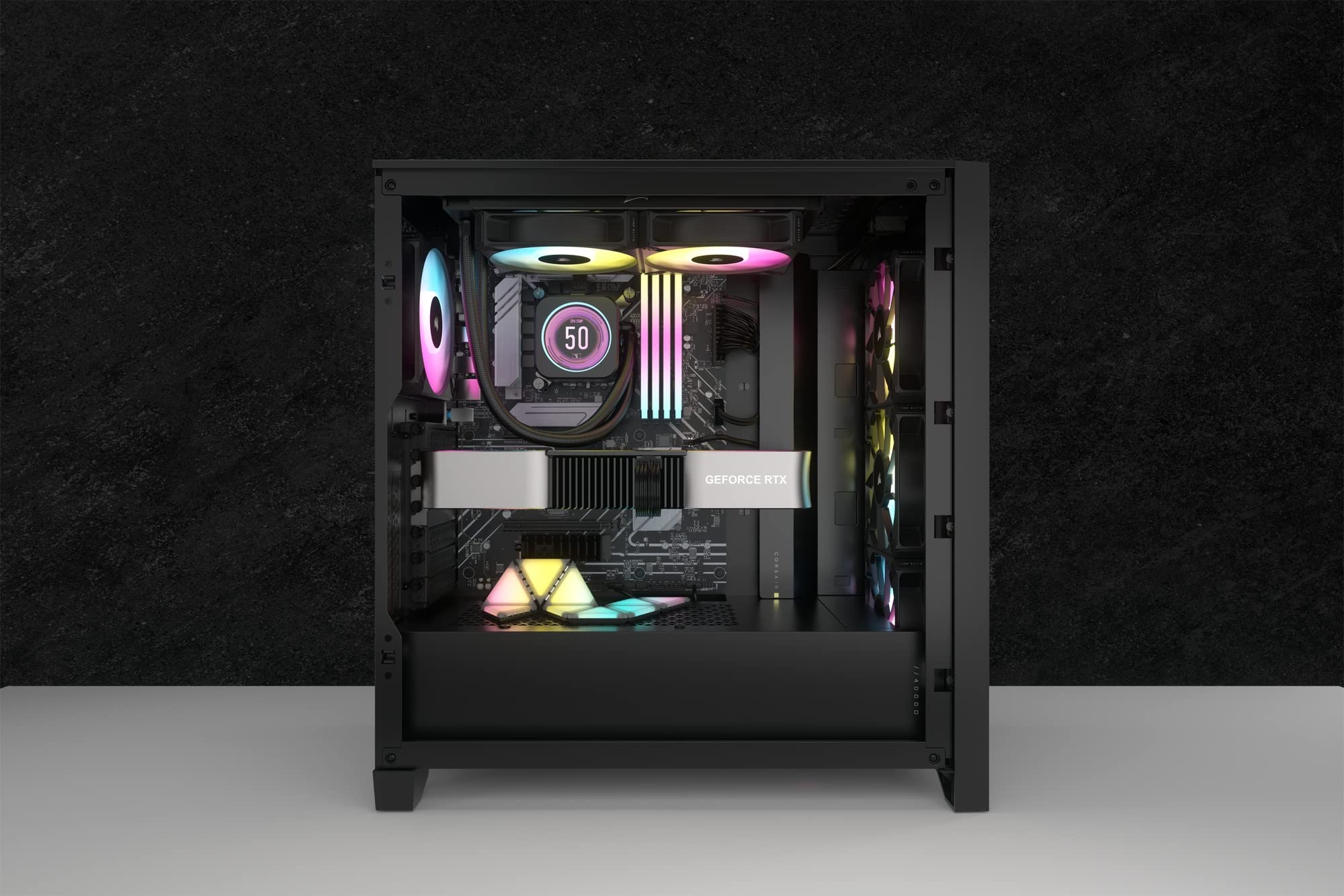 Foto 3 pulgar | Enfriador Líquido Para Cpu Corsair Icue H100i Elite Lcd Xt 240 Mm - Venta Internacional.