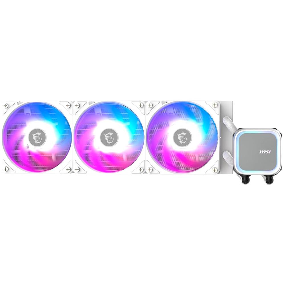 Foto 2 pulgar | Enfriamiento Liquido Msi Mag Coreliquid A13 360 White Argb Pwm 3800rpm Lga 1851 Am5 Blanco