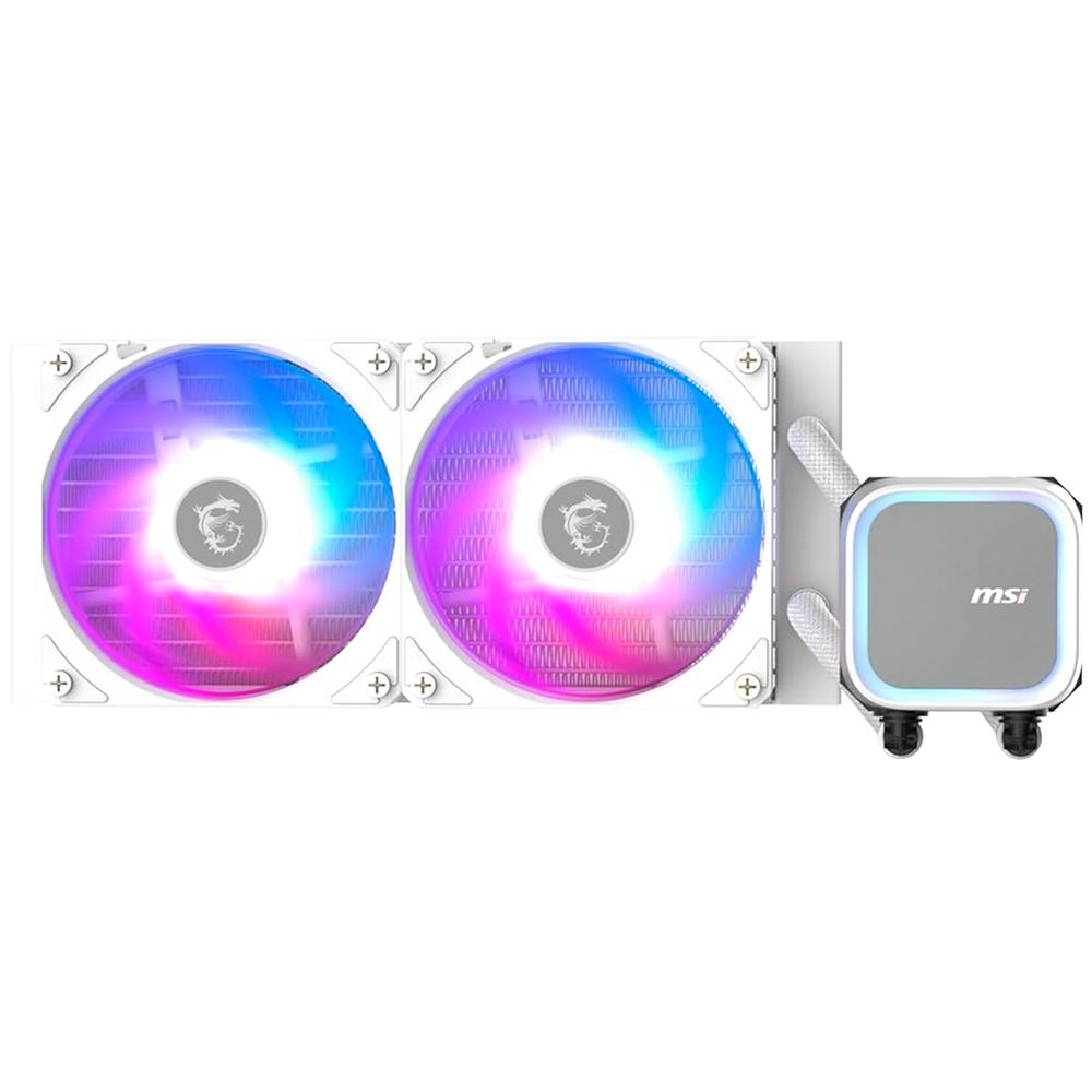 Foto 2 pulgar | Enfriamiento Liquido Msi Mag Coreliquid A13 240 White Argb Pwm 3800rpm Lga 1851 Am5 Blanco