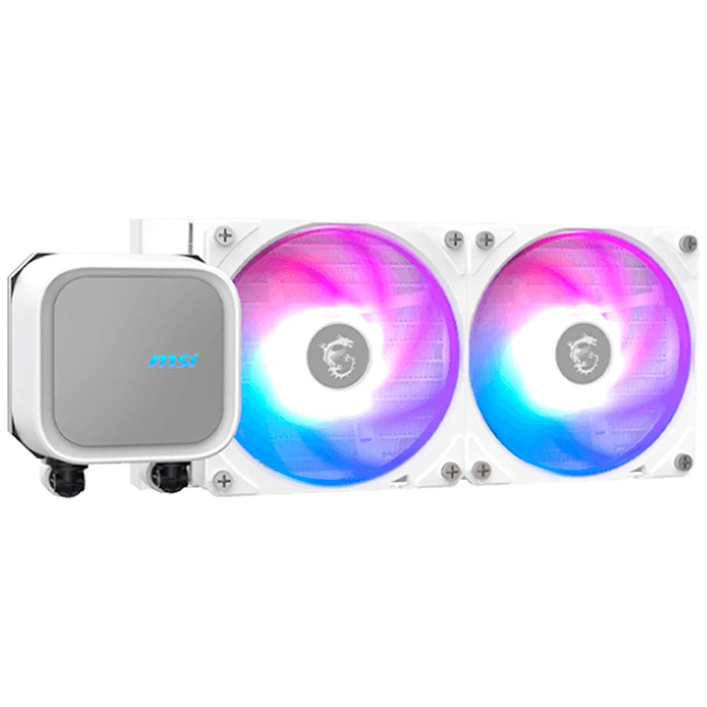 Foto 3 | Enfriamiento Liquido Msi Mag Coreliquid A13 240 White Argb Pwm 3800rpm Lga 1851 Am5 Blanco