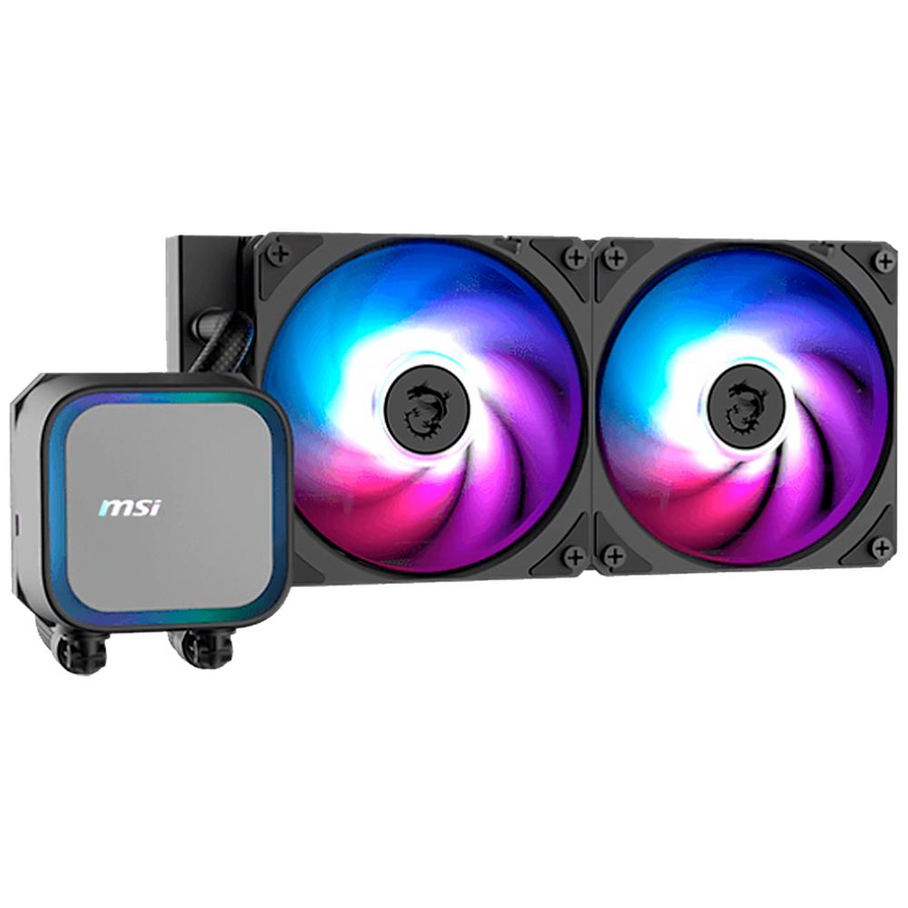 Foto 4 pulgar | Enfriamiento Liquido Msi Mag Coreliquid A13 240 Argb Pwm 3800rpm Lga 1851 Am5 Negro