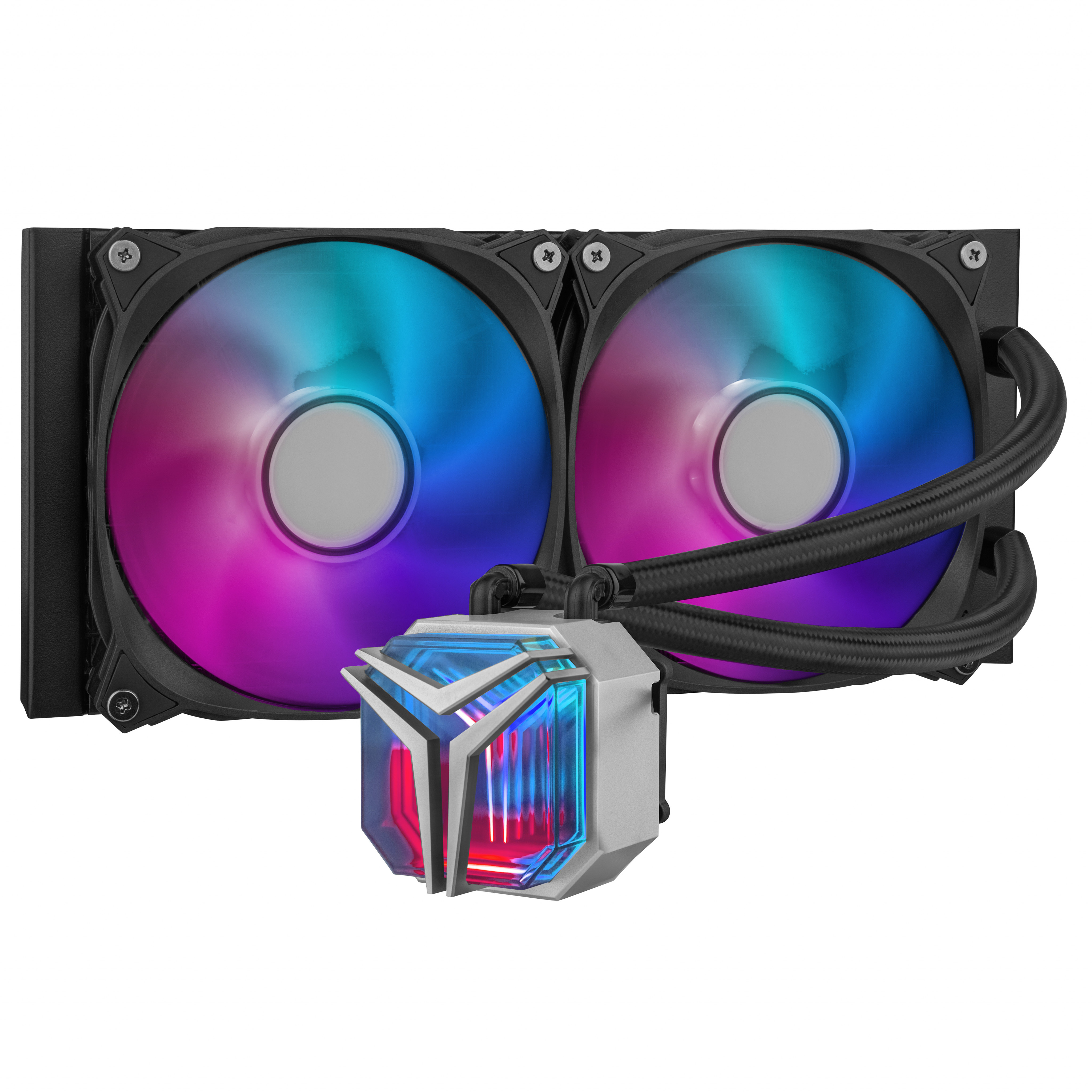 Sistema de Enfriamiento Líquido Yeyian YTD-240AL-M1 AIO 2 Ventiladores 120mm ARGB