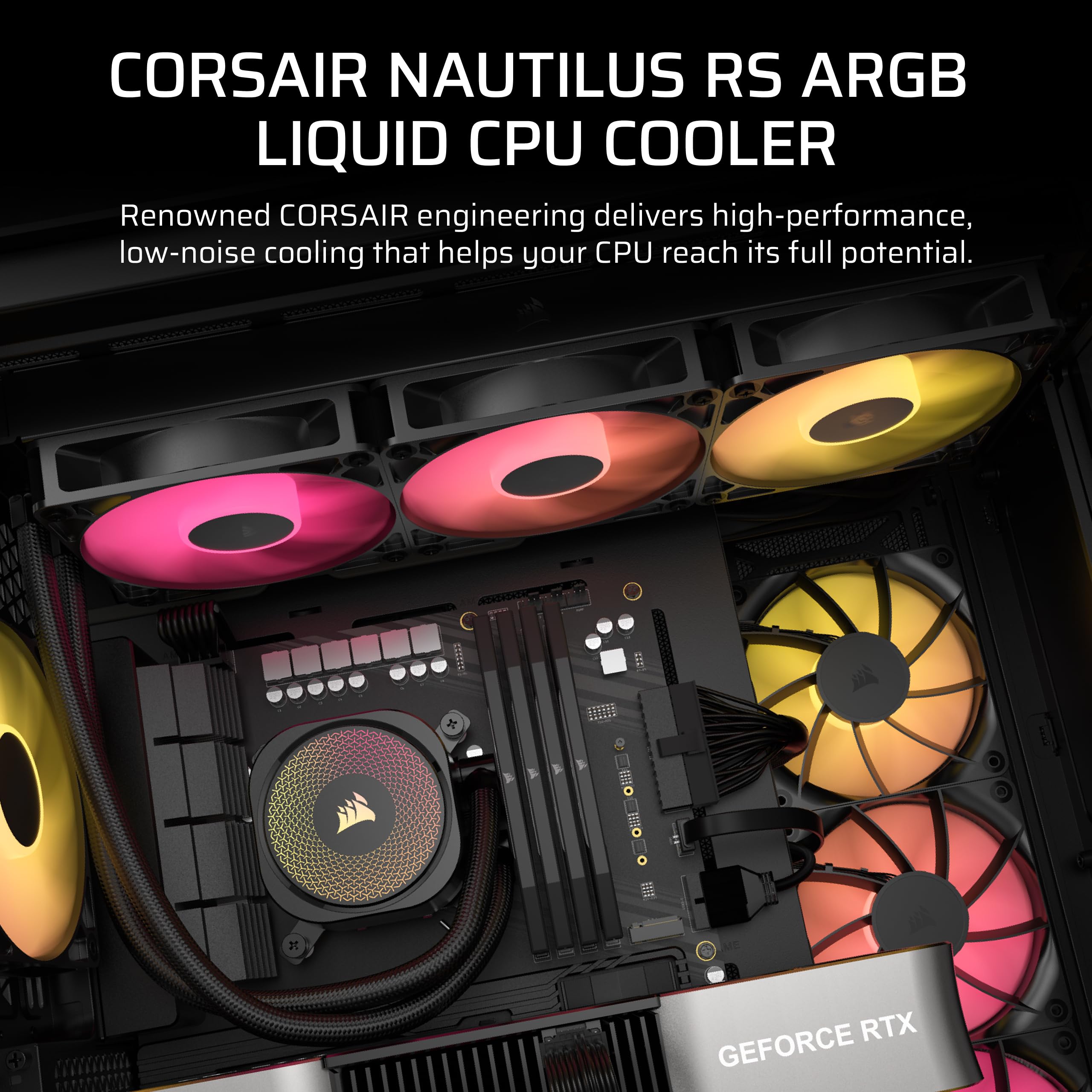 Foto 3 pulgar | Enfriador Líquido Para Cpu Corsair Nautilus 360 Rs Argb 360 Mm Aio - Venta Internacional.