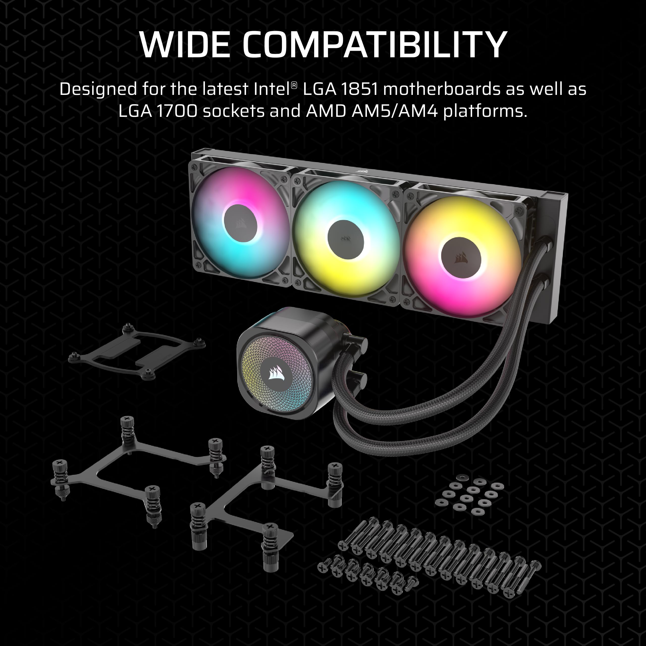 Foto 8 pulgar | Enfriador Líquido Para Cpu Corsair Nautilus 360 Rs Argb 360 Mm Aio - Venta Internacional.