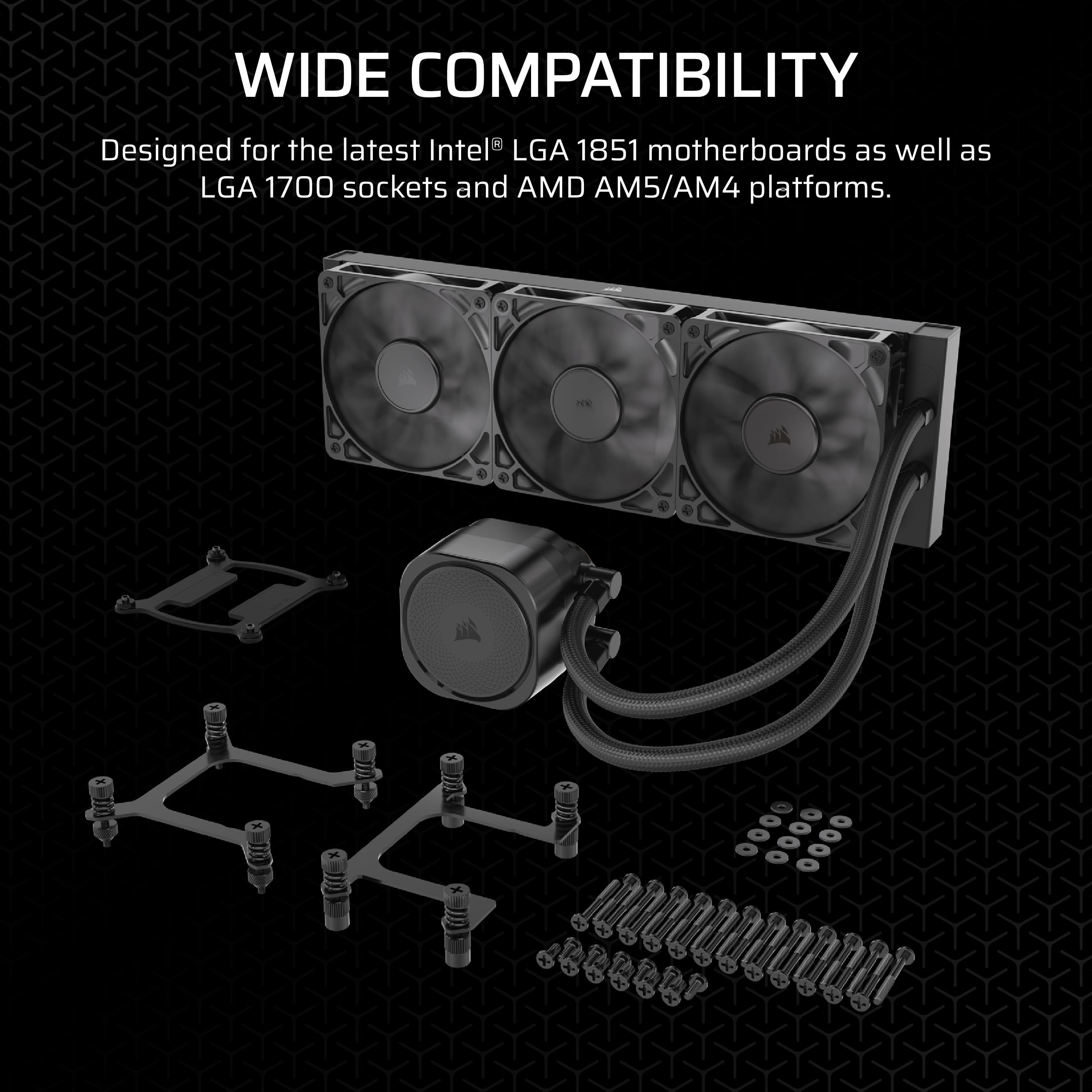 Foto 8 pulgar | Enfriador Líquido Para Cpu Corsair Nautilus 360 Rs 360 Mm Aio Negro - Venta Internacional