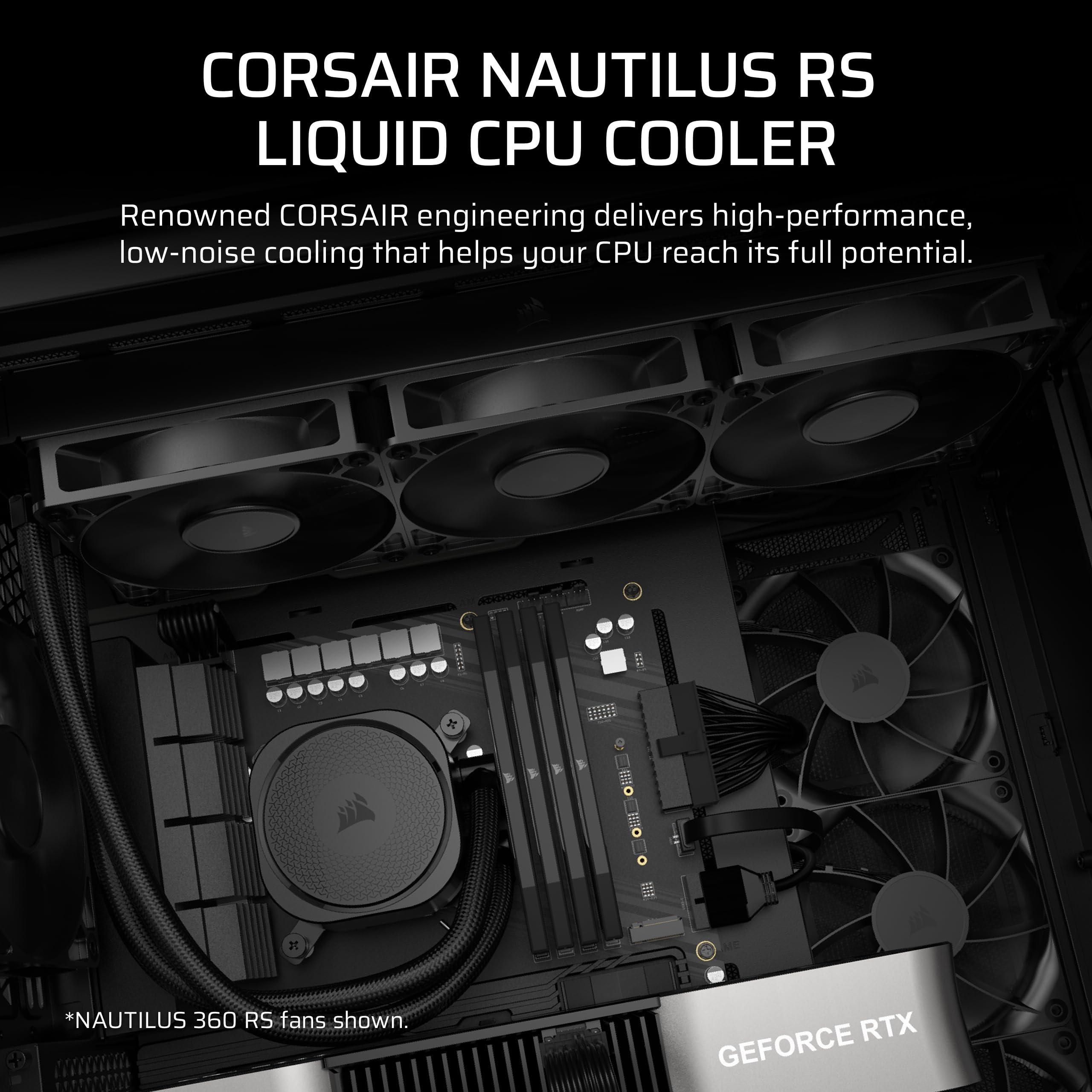 Foto 3 pulgar | Enfriador Líquido Para Cpu Corsair Nautilus 240 Rs 240 Mm Aio Negro - Venta Internacional.