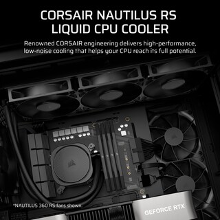 Foto 2 | Enfriador Líquido Para Cpu Corsair Nautilus 240 Rs 240 Mm Aio Negro - Venta Internacional.