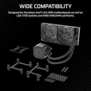 Foto 7 | Enfriador Líquido Para Cpu Corsair Nautilus 240 Rs 240 Mm Aio Negro - Venta Internacional.