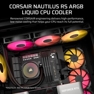 Foto 2 | Enfriador Líquido Para Cpu Corsair Nautilus 240 Rs Argb 240 Mm Aio - Venta Internacional.