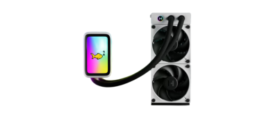 Foto 1 | Enfriamiento Hyte Thicc Q60 Lcd Rgb 240mm Lga 1700 Am5 Fan-hyte-q60-bw