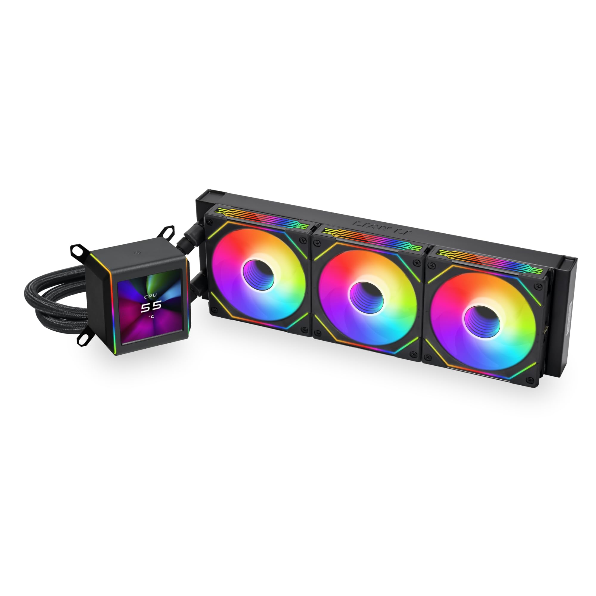 Foto 2 pulgar | Enfriador de Líquido Lian Li Ga Ii Lcd 360 Mm Aio con Ips de 2,88 Pulgadas - Venta Internacional