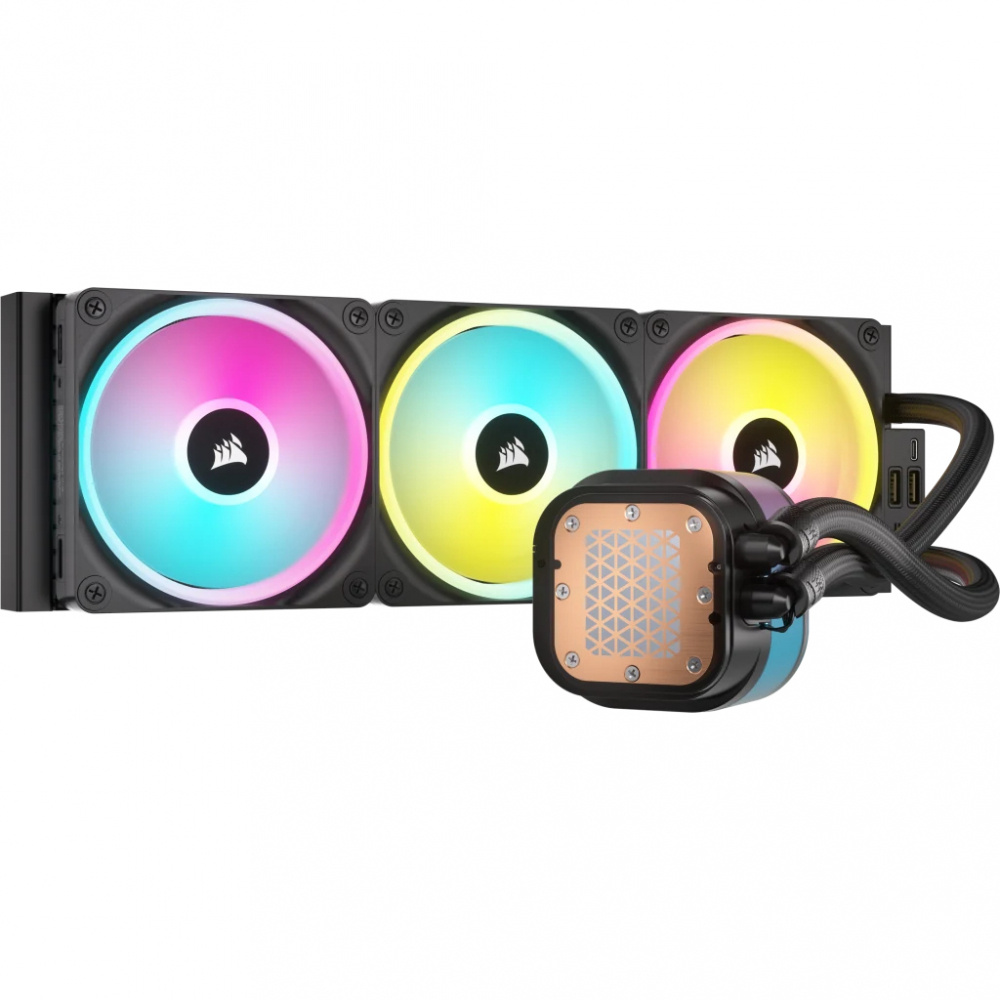 Foto 3 pulgar | Enfriamiento Corsair Icue Link H150i Lcd Rgb 360mm Negro Cw-9061008-ww