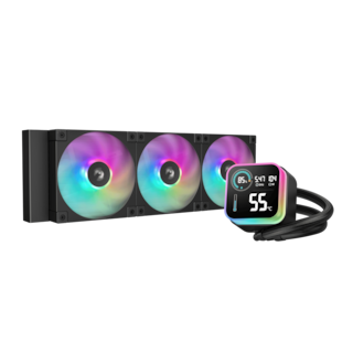 Foto 1 | Enfriamiento Deepcool Lq360 Negro 360mm Lga1700/am5 R-lq360-bklsmw-g-1