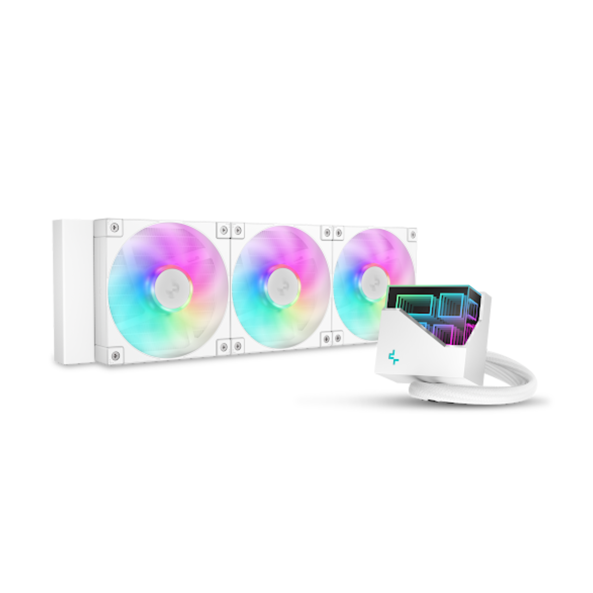 Foto 2 pulgar | Enfriamiento Deepcool Lt360 Blanco Argb 360mm Lga1700/am5 R-lt360-whamnc-g-1