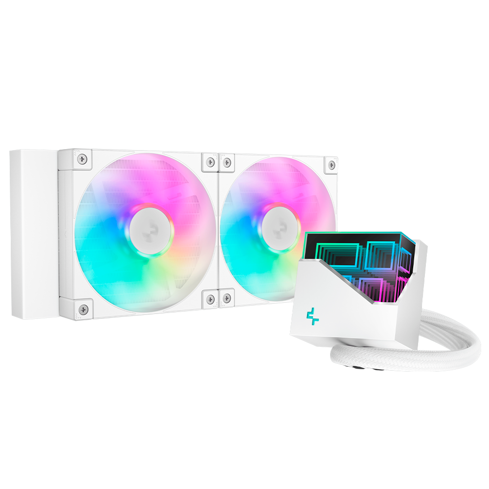 Foto 1 | Enfriamiento Deepcool Lt240 Blanco Argb 240mm Lga1700/am5 R-lt240-whamnc-g-1