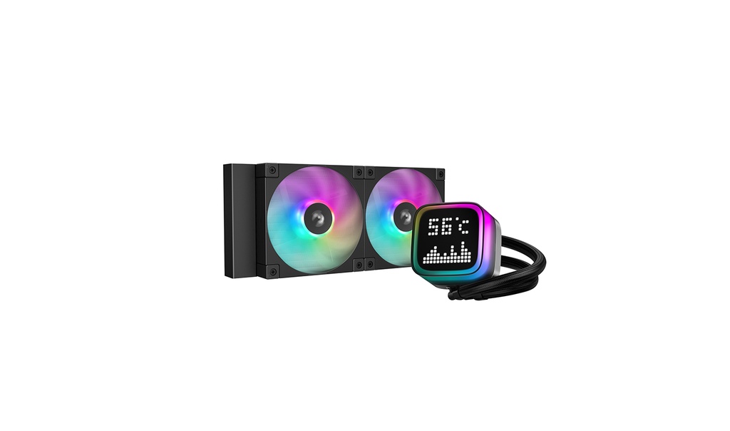 Foto 1 | Enfriamiento Deepcool Lp240 Negro 240mm Lga1700/am5 R-lp240-bkmsnc-g-1