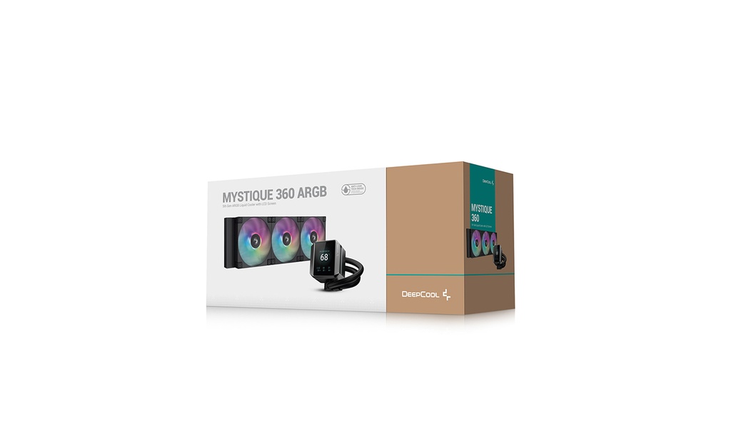 Foto 5 | Enfriamiento Deepcool Mystique 360 Lx750 Negro Argb Am5/lga1700 Pantalla Lcd Tft R-lx750-bkadsnc-g-1