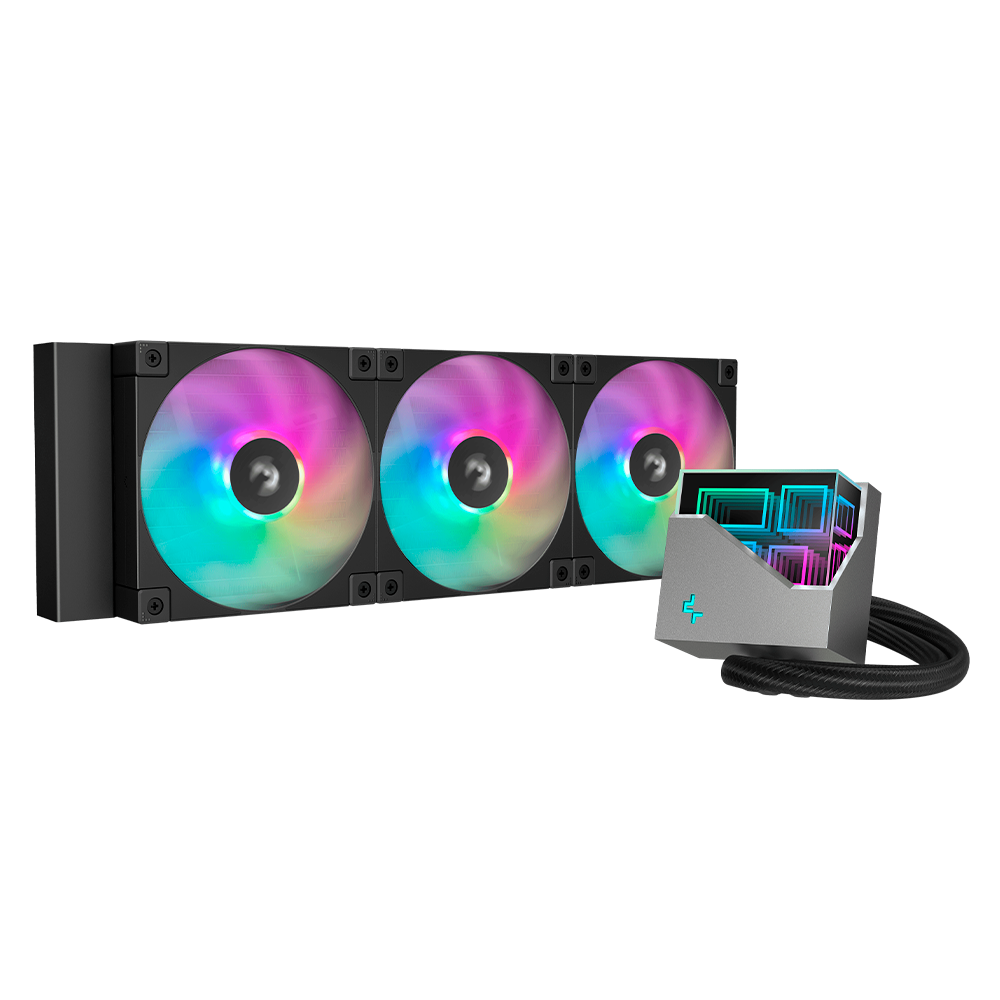 Foto 1 | Enfriamiento Deepcool Lt360 Negro Argb 360mm Lga1700/am5 R-lt360-bkamnc-g-1