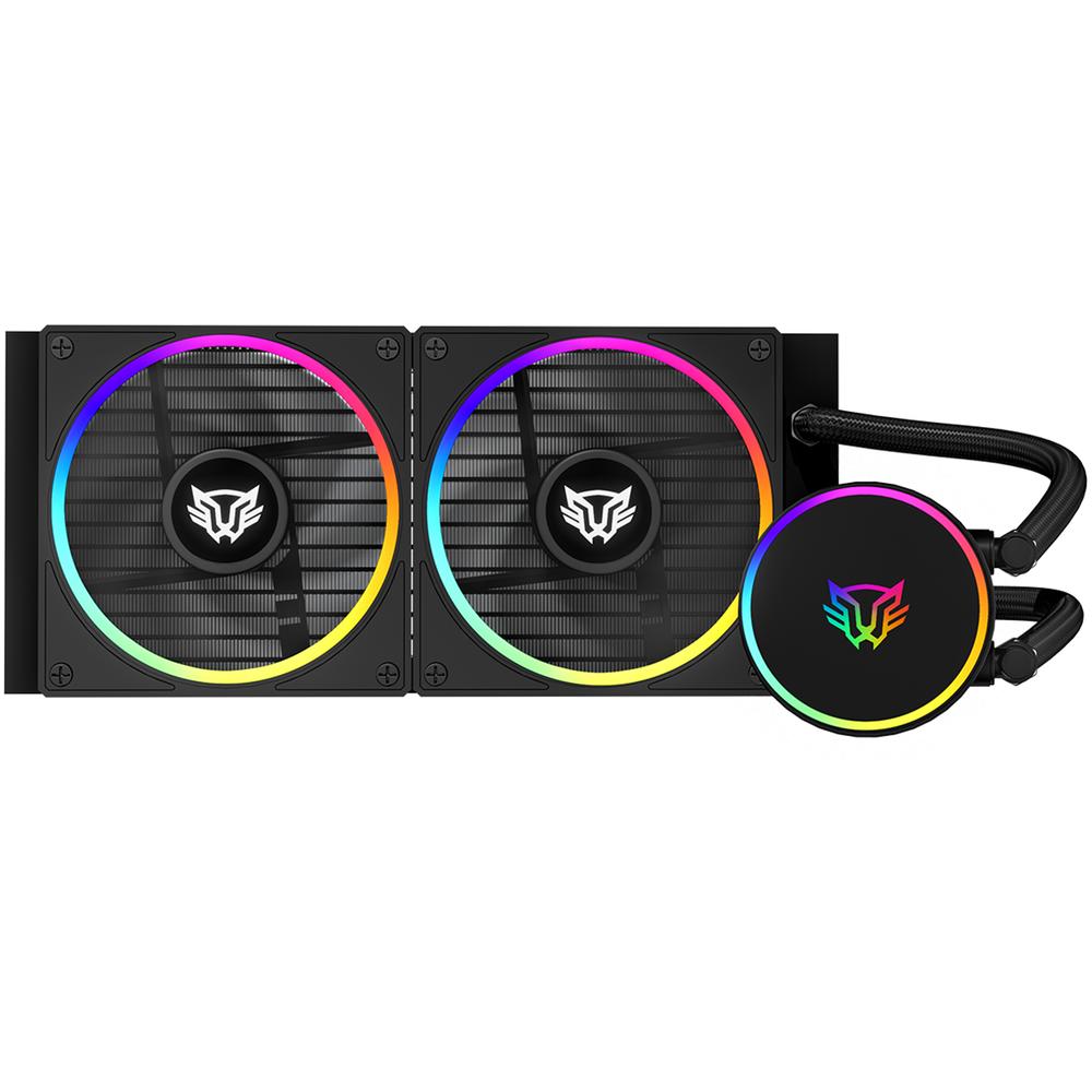 Foto 2 pulgar | Enfriamiento Liquido Balam Rush Hydrox Pro V2 Hx24 240mm Rgb 4 Pines 2200rpm Tdp 250w Lga1700 Am5 Negro Br-941884