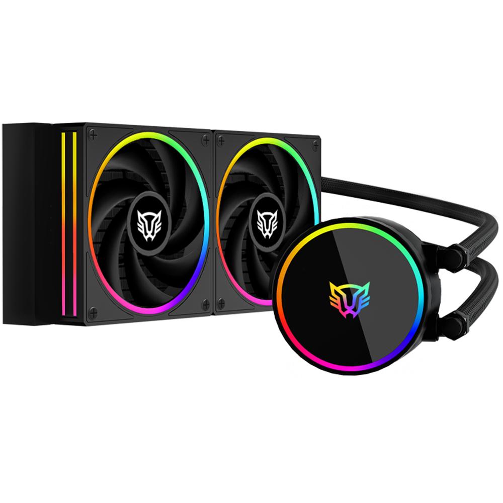 Foto 5 pulgar | Enfriamiento Liquido Balam Rush Hydrox Pro V2 Hx24 240mm Rgb 4 Pines 2200rpm Tdp 250w Lga1700 Am5 Negro Br-941884