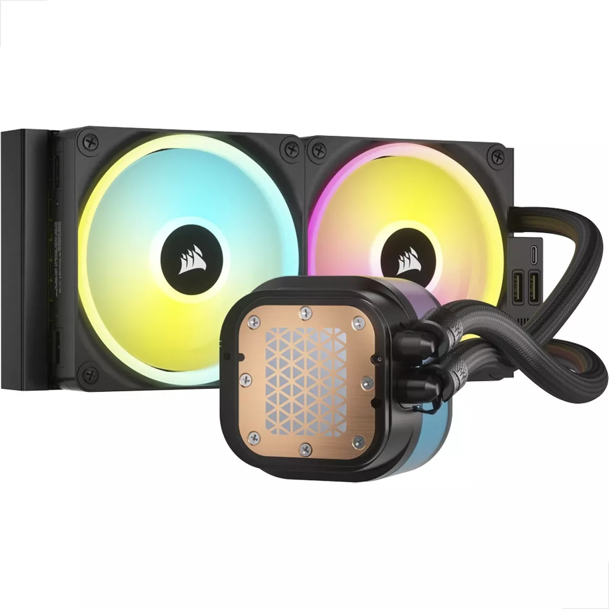 Foto 4 pulgar | Enfriamiento Corsair Icue Link H100i Lcd Rgb 240mm Cw-9061007-ww