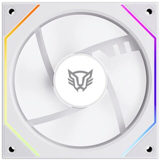 Foto 2 | Ventilador Gamer Balam Rush Eolox Link Exl95r 120mm Argb Diseño Cuadrado Pwm 4 Pin 1800rpm Blanco