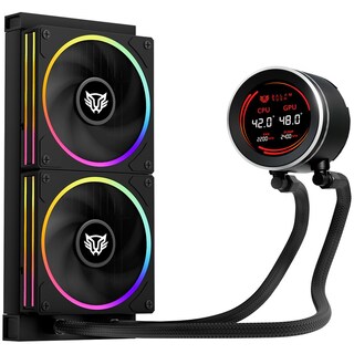Foto 4 | Enfriamiento Liquido Balam Rush Hydrox Expert Hyx24 240mm Rgb 4 Pines 2200rpm Tdp 250w Lga1700 Am5 Display Negro Br-94