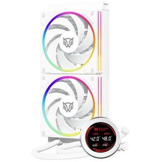 Foto 1 | Enfriamiento Liquido Balam Rush Hydrox Expert Hyx24 240mm Rgb 4 Pines 2200rpm Tdp 250w Lga1700 Am5 Display Blanco