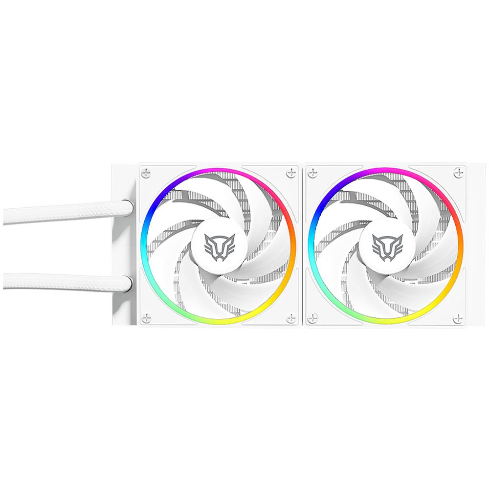 Foto 4 pulgar | Enfriamiento Liquido Balam Rush Hydrox Pro V2 Hx24 240mm Rgb 4 Pines 2200rpm Tdp 250w Lga1700 Am5 Blanco