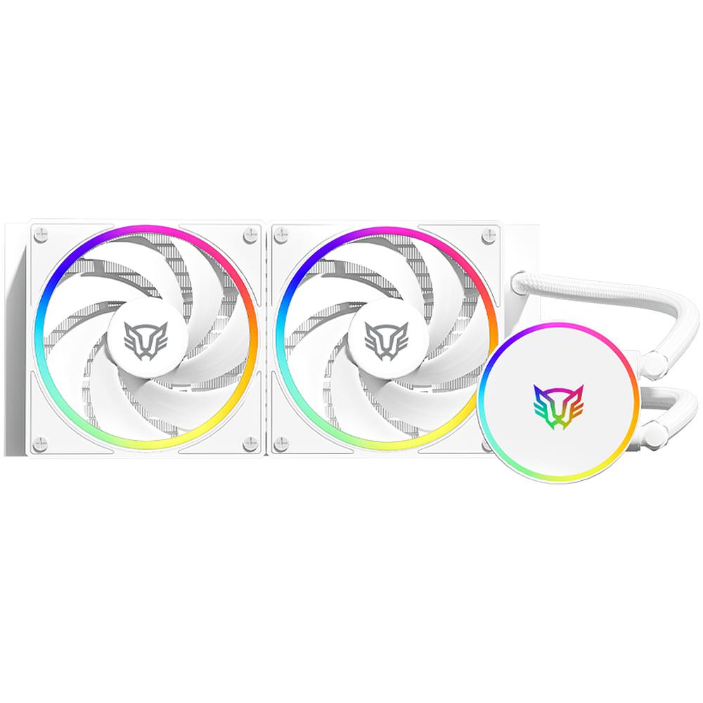 Foto 6 pulgar | Enfriamiento Liquido Balam Rush Hydrox Pro V2 Hx24 240mm Rgb 4 Pines 2200rpm Tdp 250w Lga1700 Am5 Blanco