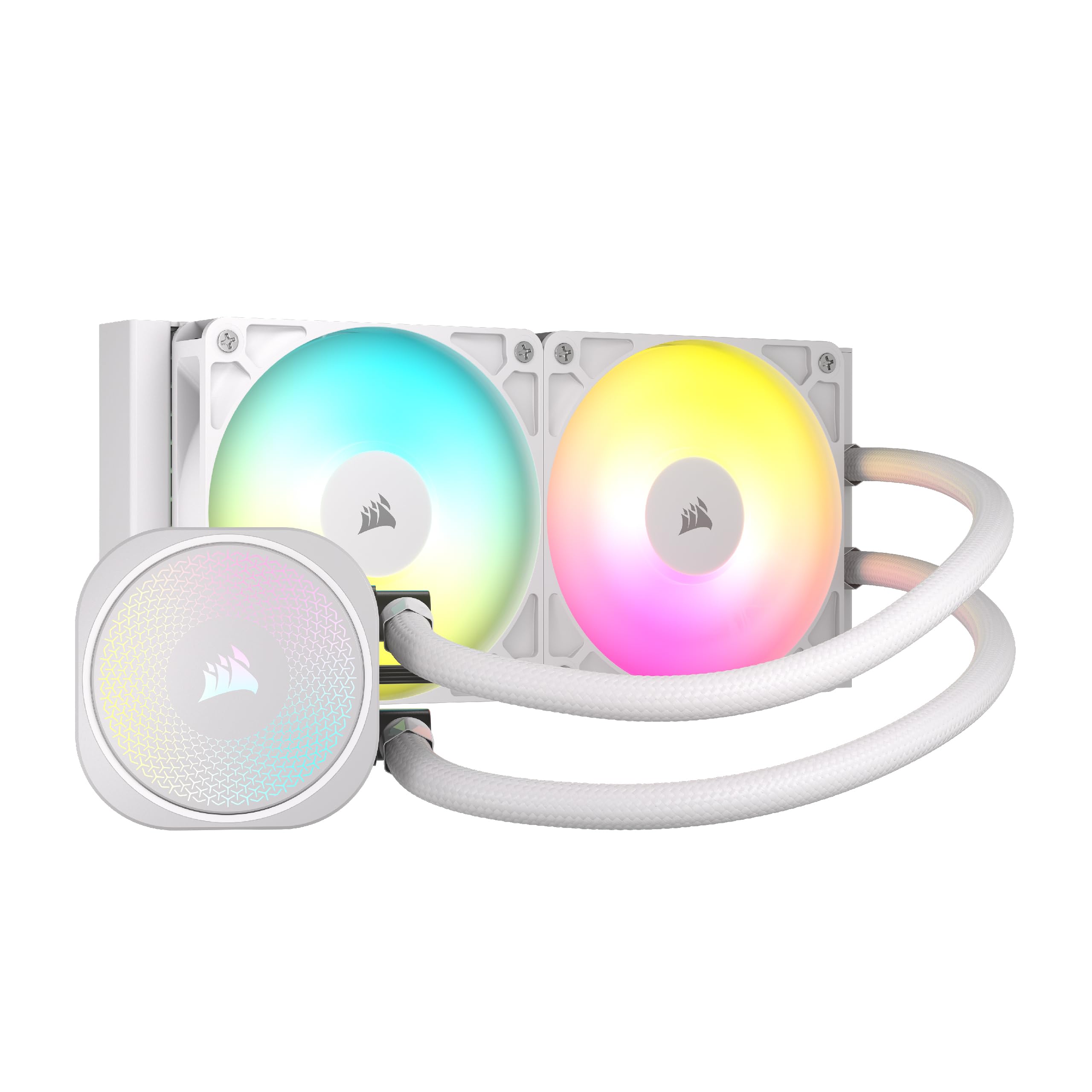 Enfriador Líquido Para Cpu Corsair Nautilus 240 Rs Argb 240 Mm Blanco - Venta Internacional.