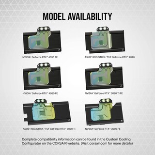 Foto 7 | Bloque de Refrigeración Líquida para GPU Corsair Hydro X Series XG7 RGB 4080 FE - Venta Internacional