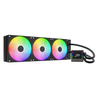Foto 1 | Enfriamiento Gamdias Chione E4 420 Negro Argb Lga1700/am5 Digital Chione E4-420