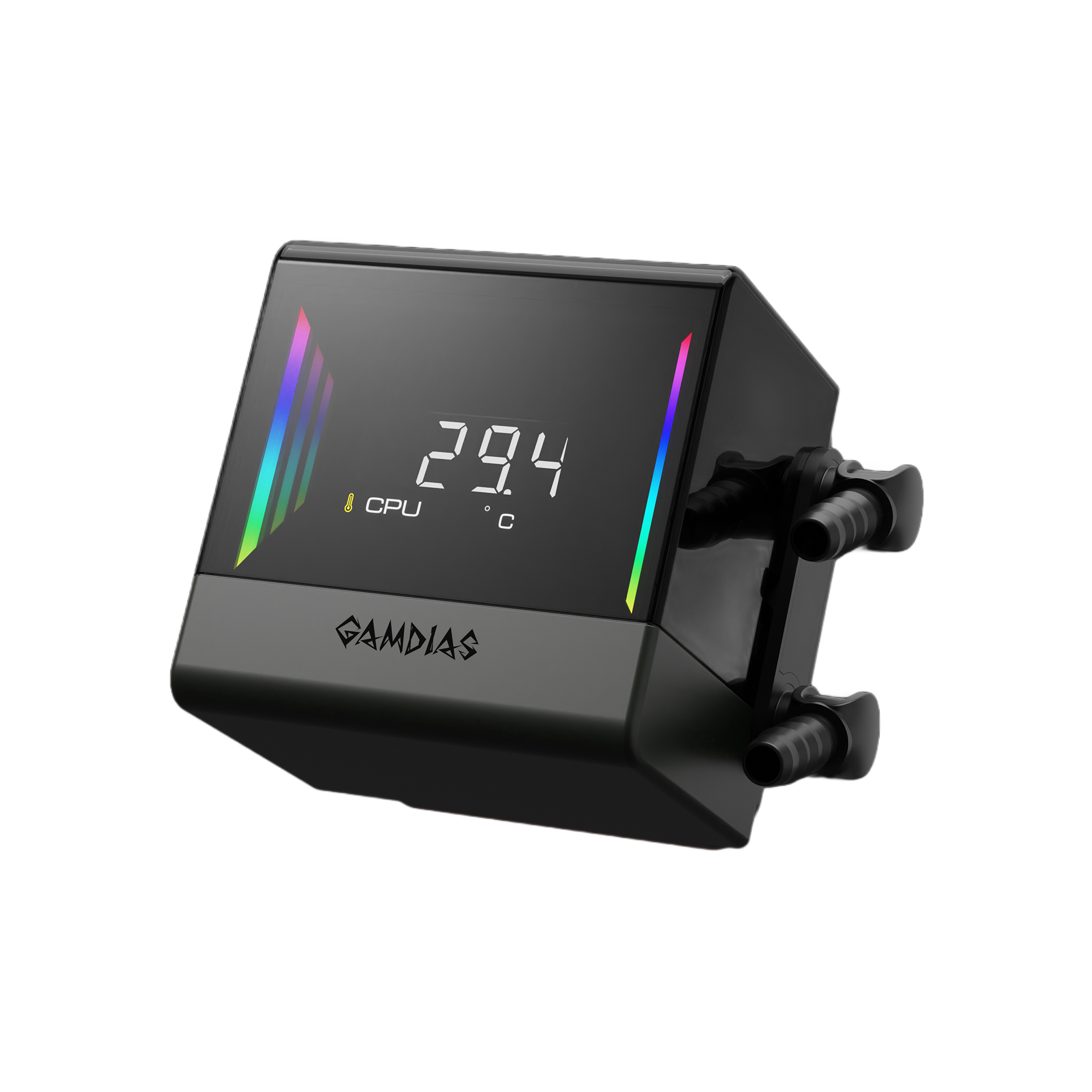 Foto 5 | Enfriamiento Gamdias Chione E4 420 Negro Argb Lga1700/am5 Digital Chione E4-420