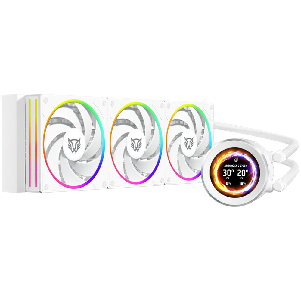 Foto 3 pulgar | Enfriamiento Liquido Balam Rush Hydrox Expert Level Hyx40 360mm Argb 4 Pines 2200 Rpm Tdp 300w Lga1700 Am5 Display