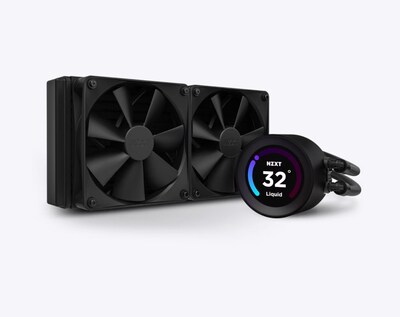 Foto 1 | Sistema De Enfriamiento Liquido Nzxt Kraken Elite 240 Black / 240mm / Rgb En Bomba / Negro / Bomba Separada / Rl-kn24e-