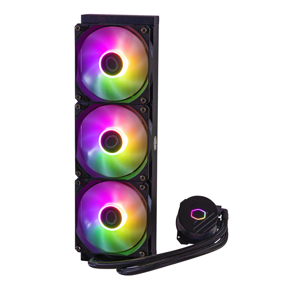 Foto 5 pulgar | Enfriamiento Cooler Master Master Liquid 360 Core Ii Argb Negro Lga 1851 Am5 Mlw-d36m-a18pa-r1