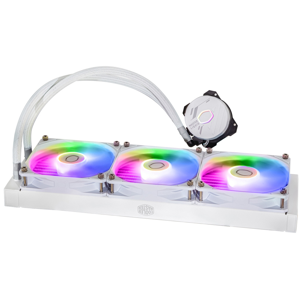 Foto 4 pulgar | Enfriamiento Cooler Master Master Liquid 360 Core Ii White Argb Lga 1851 Am5 Mlw-d36m-a18pa-rw