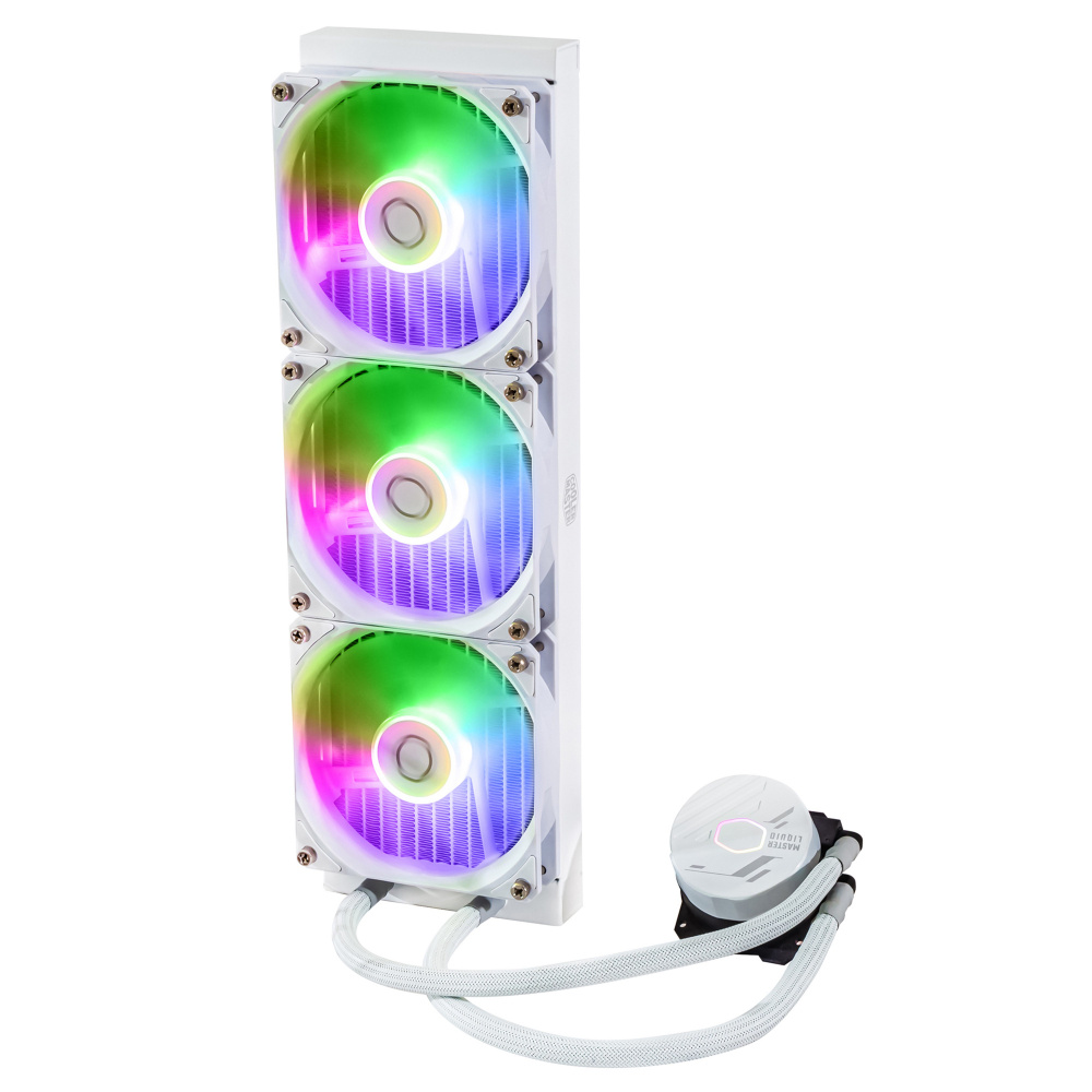Foto 5 pulgar | Enfriamiento Cooler Master Master Liquid 360 Core Ii White Argb Lga 1851 Am5 Mlw-d36m-a18pa-rw