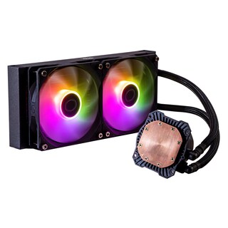 Foto 2 | Enfriamiento Cooler Master Master Liquid 240 Core Ii Argb Negro Lga 1851 Am5 Mlw-d24m-a18pa-r1