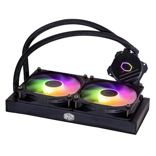 Foto 3 | Enfriamiento Cooler Master Master Liquid 240 Core Ii Argb Negro Lga 1851 Am5 Mlw-d24m-a18pa-r1