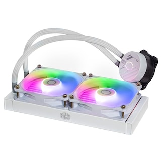 Foto 3 | Enfriamiento Cooler Master Master Liquid 240 Core Ii White Argb Lga 1851 Am5 Mlw-d24m-a18pa-rw