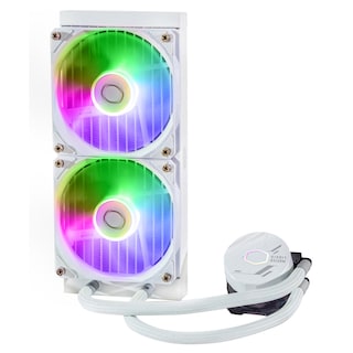 Foto 4 | Enfriamiento Cooler Master Master Liquid 240 Core Ii White Argb Lga 1851 Am5 Mlw-d24m-a18pa-rw