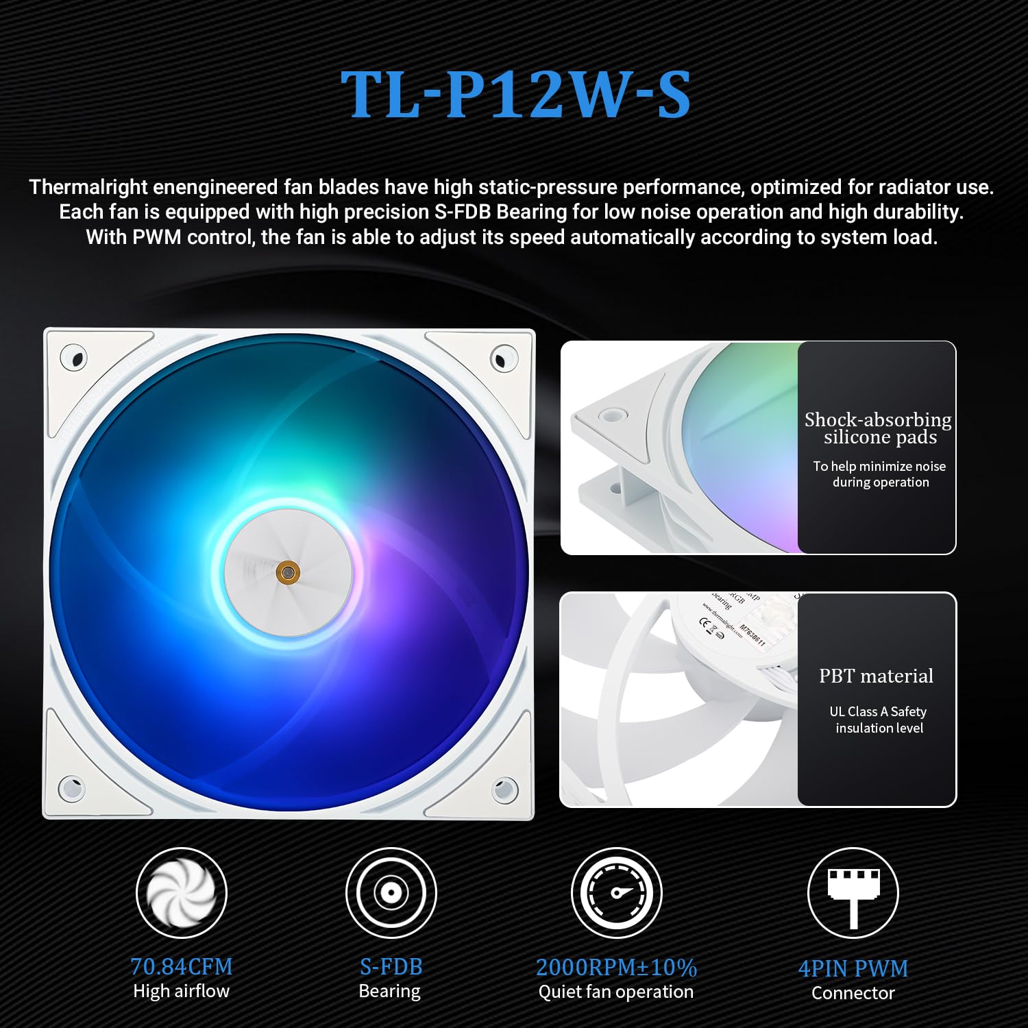 Foto 5 | Enfriador Líquido Para Cpu Thermalright Fw Se 240 Argb Blanco Aio - Venta Internacional.