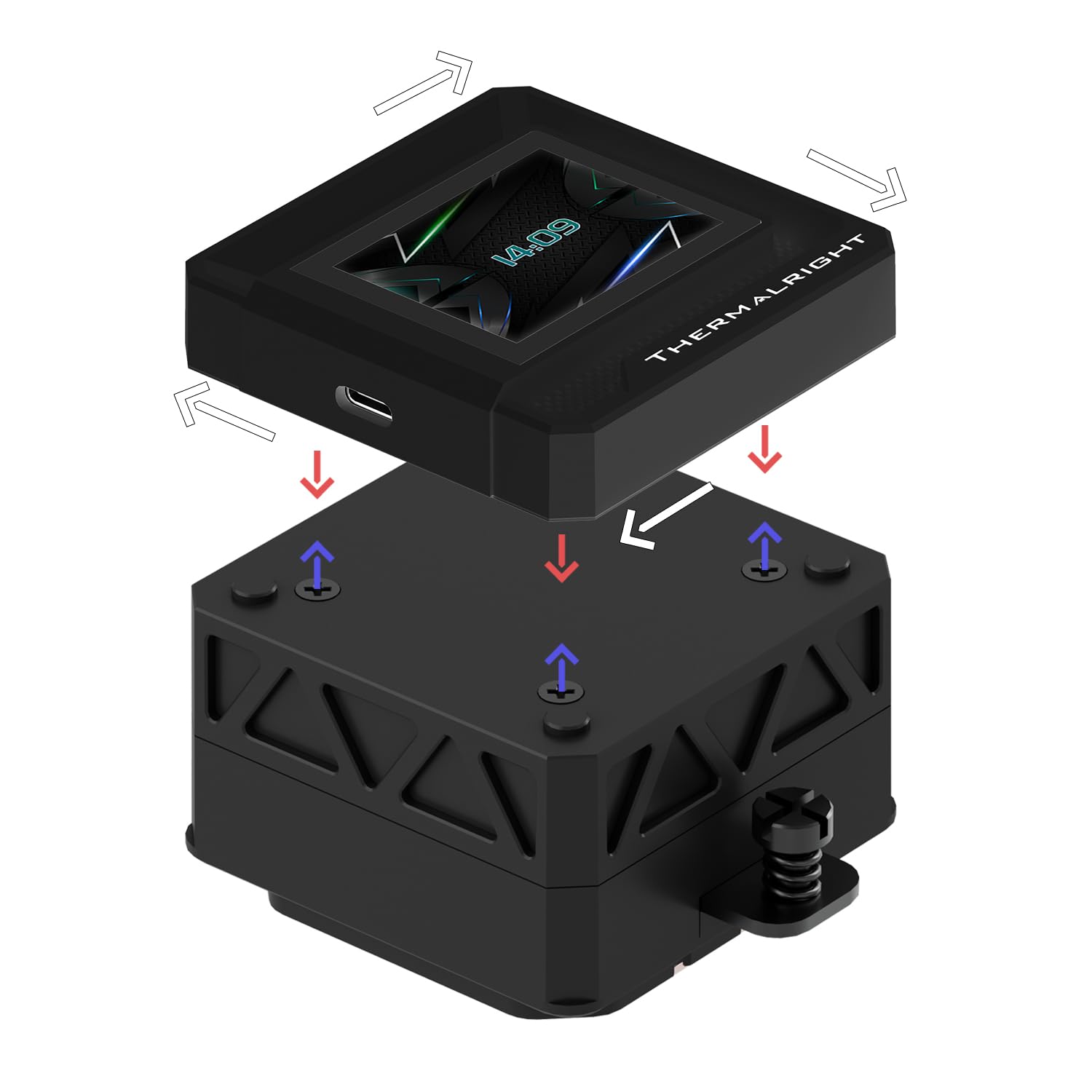 Foto 7 | Enfriador Líquido Para Cpu Thermalright Fw Se 240 Argb Negro - Venta Internacional.
