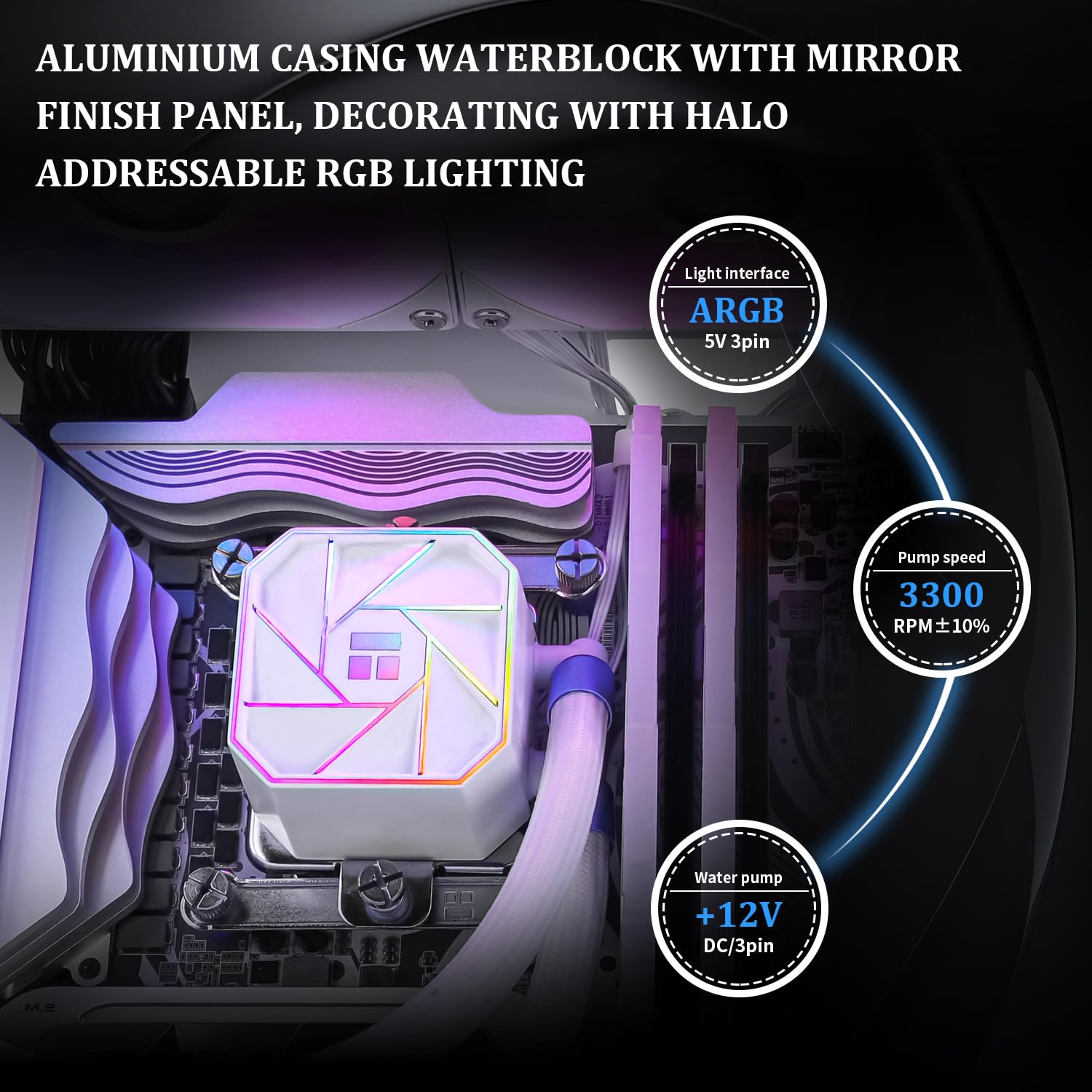 Foto 5 pulgar | Enfriador Líquido Para Cpu Thermalright Aqua Elite 240 White V3 - Venta Internacional.